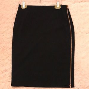 Diane Von Furstenberg zipper skirt